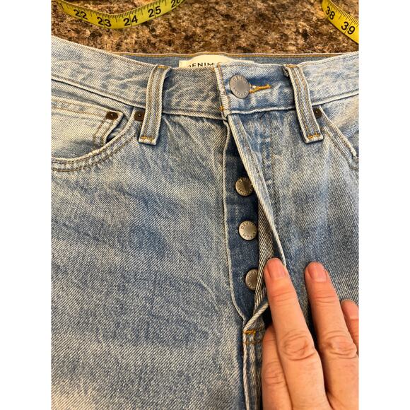 Aritizia Denim Forum Size 26 The Ex Boyfriend High Rise Jean Button Fly - Picture 5 of 10